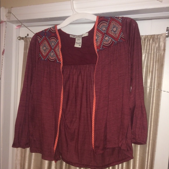 American Rag patterned shoulder cardigan - Picture 4 of 8